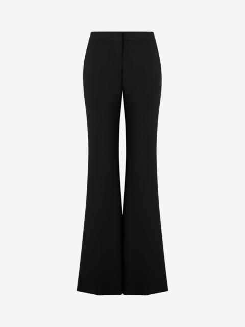 Moschino CRÊPE FLARED TROUSERS