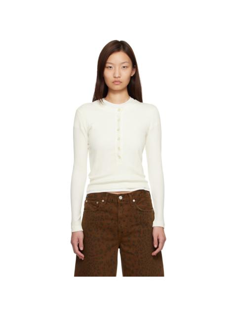 White Varra Henley T-shirt