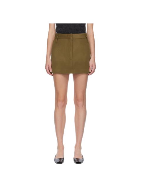 CAMILLA AND MARC Brown Avalon Miniskirt