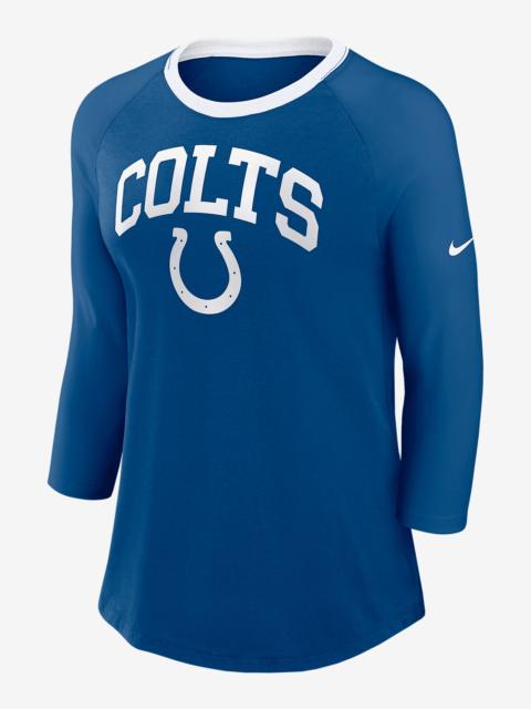 Nike Indianapolis Colts Women's Nike NFL 3/4-Sleeve T-Shirt