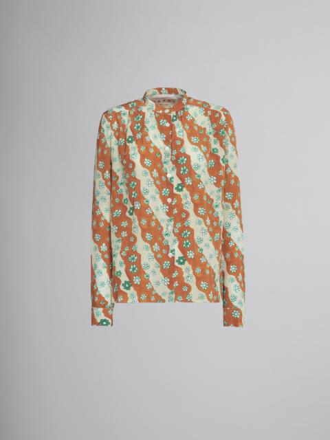 Marni PRINTED SILK BLOUSE