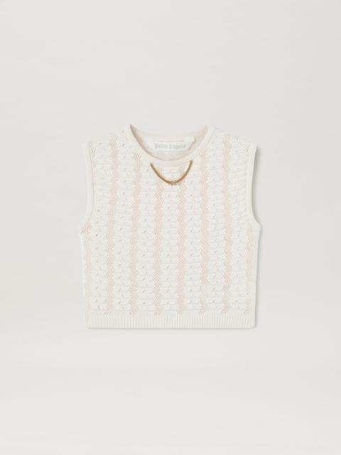 Palm Angels Top With Chain Details