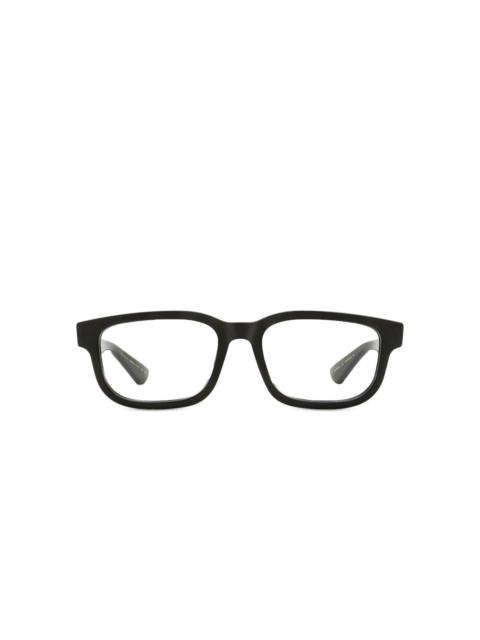 GUCCI rectangular-frame logo glasses