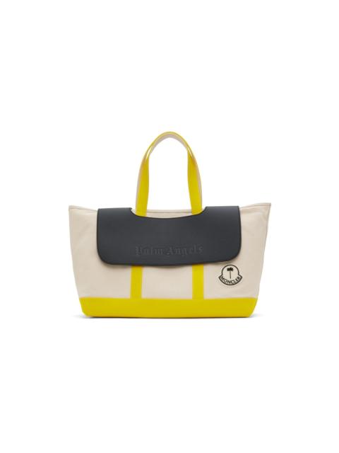 Moncler Moncler x Palm Angels Off-White Canvas Tote