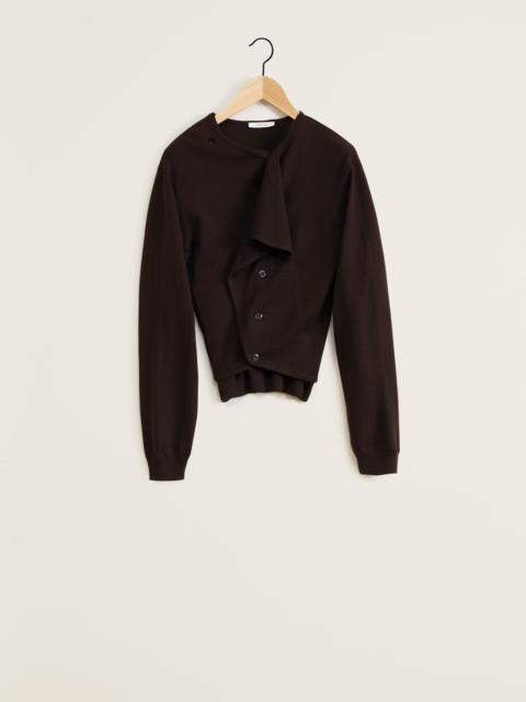 Lemaire TROMPE L’OEIL CARDIGAN JUMPER