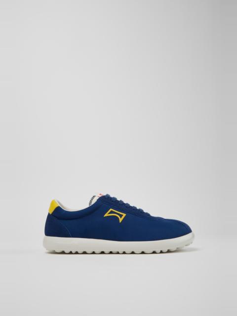 CAMPERLAB Multicolor Textile and Nubuck Leather Sneakers for Men.