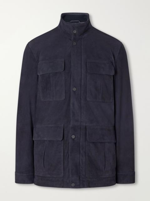Valstar Brera Suede Jacket Navy