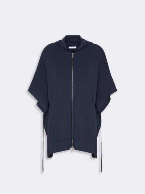 Max Mara ELOGIO Loose, viscose crêpe cardigan - ULTRAMARINE