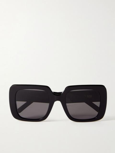 Dior Wildior S3U square-frame acetate sunglasses Black