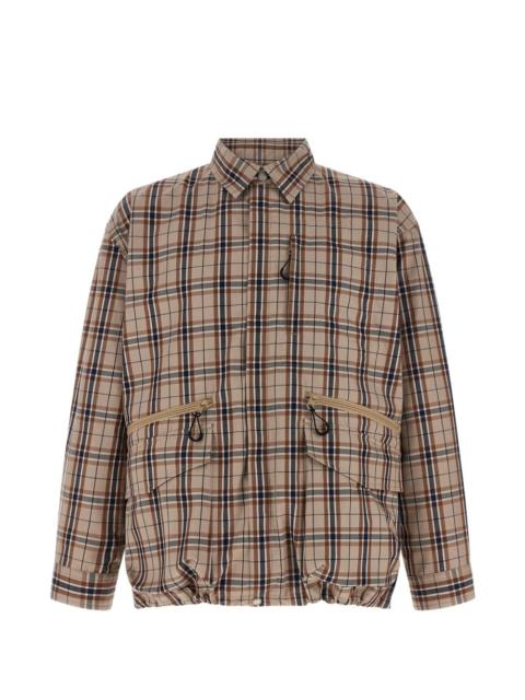 checked overshirt