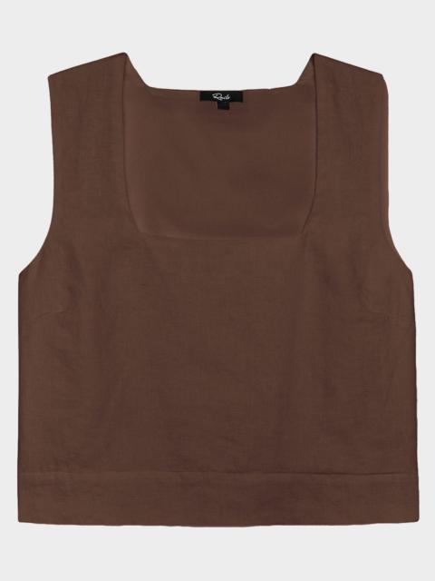 Rails Akira Linen Crop Top