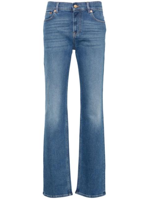 Valentino logo-plaque jeans