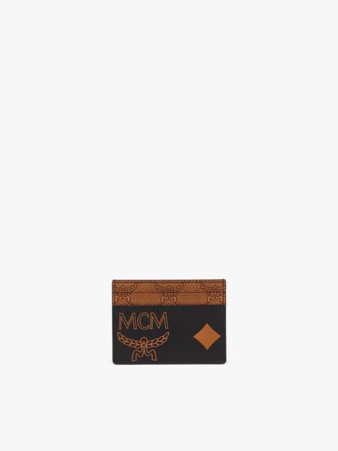 MCM Himmel Card Case in Monogram Mix