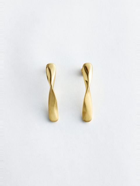 & Other Stories Twist Dangle Earrings