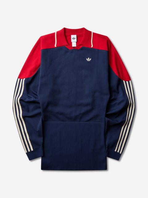 adidas Originals Women's Polo Dress Night Indigo / Power Red / Warm Vanilla