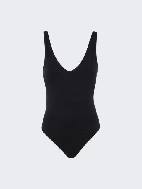 entire studios V Neck Bodysuit Soot