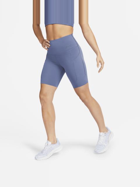 Nike Nike Women's Universa Medium-Support High-Waisted 8" Biker Shorts with Pockets
