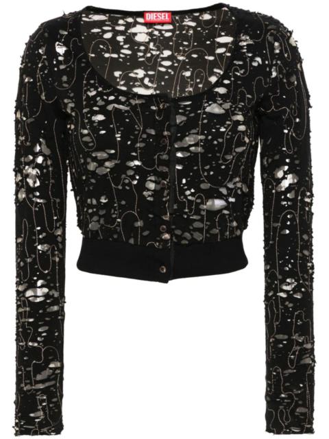 Diesel T-Simonne distressed top