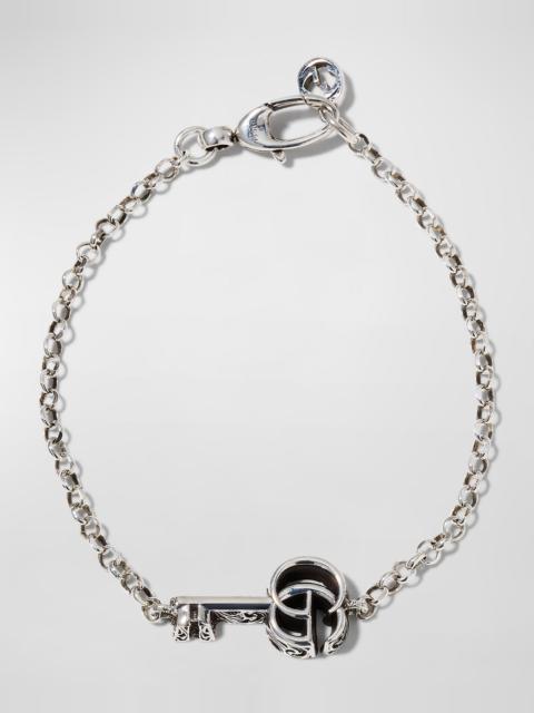 GUCCI GG Marmont Key Bracelet
