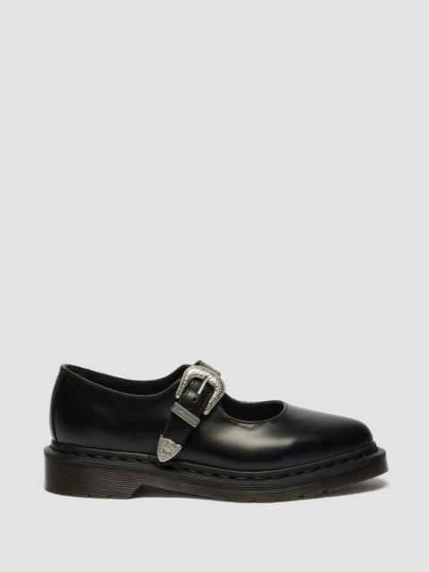 Dr. Martens Elphie Buckle Atlas Mary Jane Leather Shoes