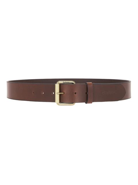 Barbour Contrast Leather Belt