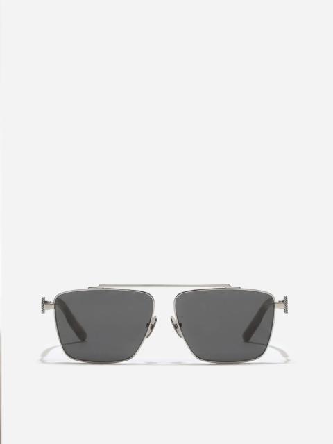 Dolce & Gabbana Metal Plaque Sunglasses