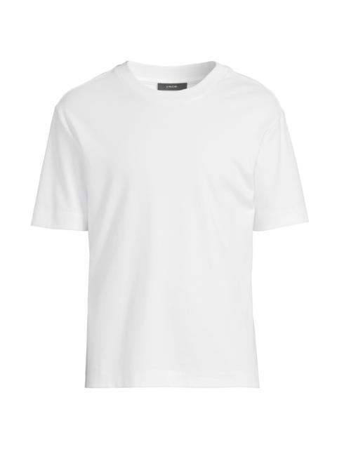 Vince Men's Peached Face Jersey Crewneck T-Shirt - Optic White