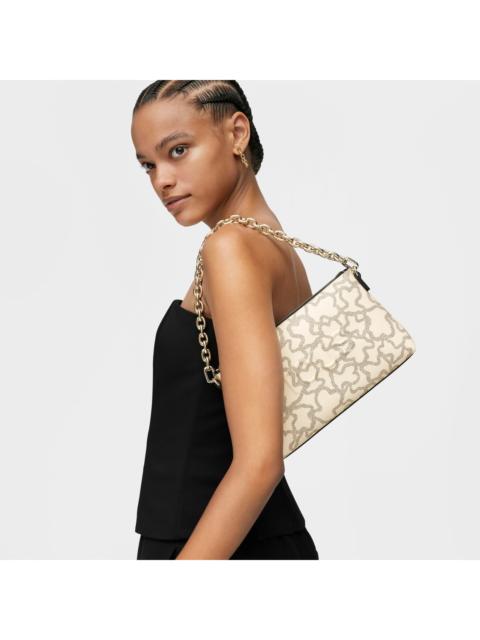 TOUS Beige Kaos Icon Clutch