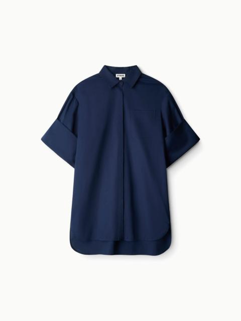 STAUD STAUD NICO DRESS NAVY