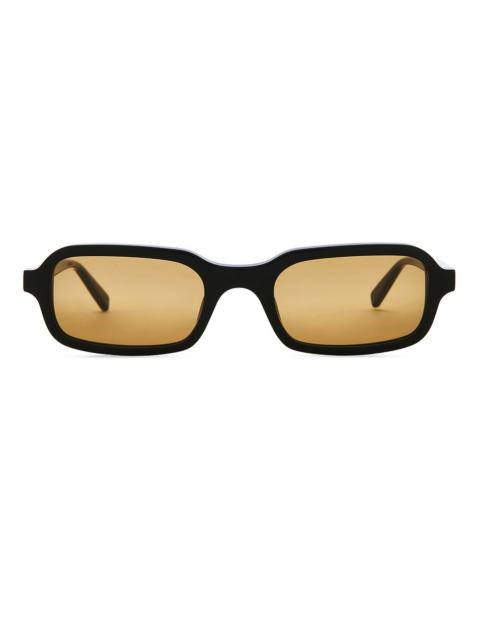 SAINT LAURENT Fast Track Rectangular Sunglasses