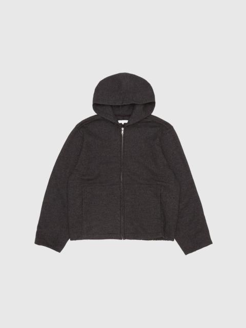 LADY WHITE CO. WOOL ZIP HOODIE