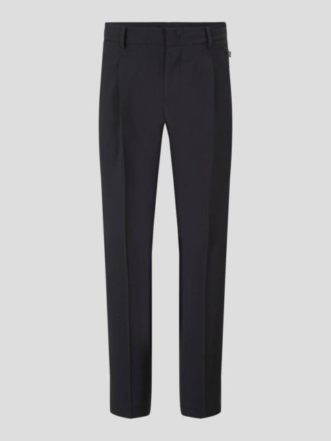 BOGNER JAMES PANTS WITH FRONT PLEATS IN NAVY BLUE