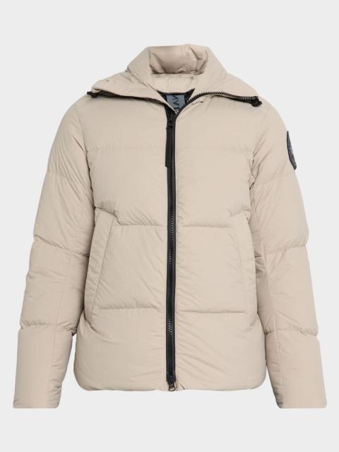 Canada Goose Men's Crofton Matte Nylon Hooded Puffer Jacket