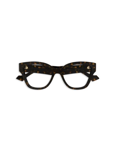 GUCCI tortoiseshell 나비 프레임 안경