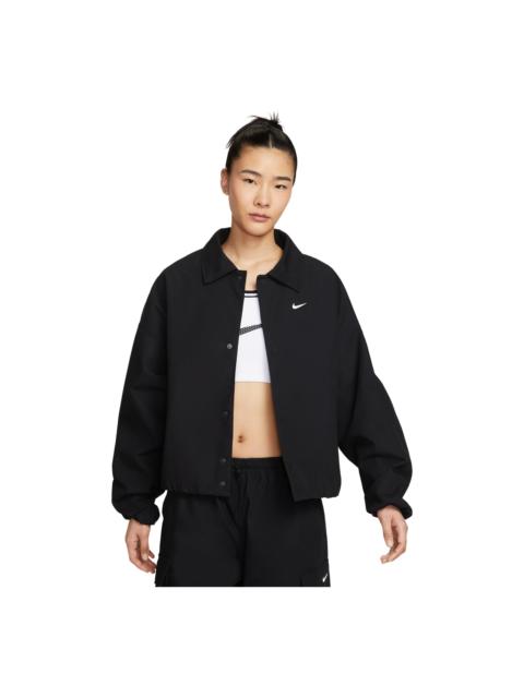 Nike (WMNS) Nike Oversized Woven Jacket 'Black' HV1969-010