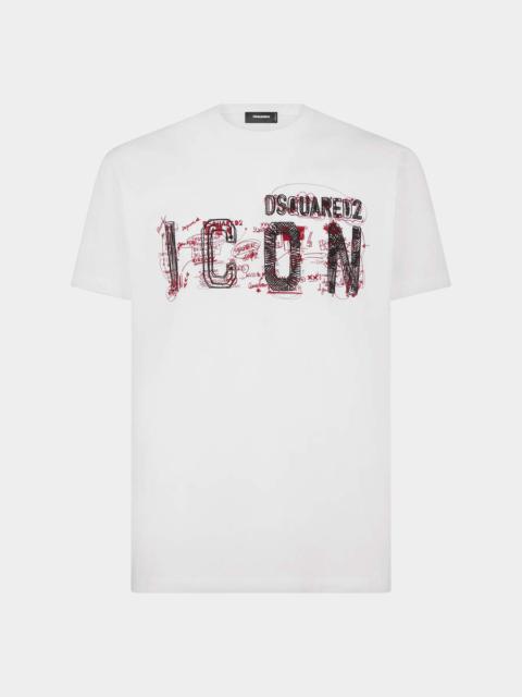 ICON SCRIBBLE COOL FIT T-SHIRT