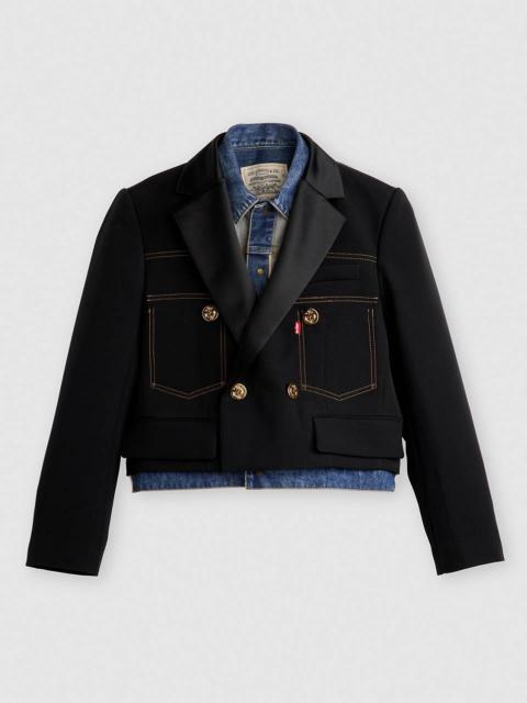 Levi's LEVI’S® X SACAI WOMEN’S DENIM X METELASSE TWILL JACKET