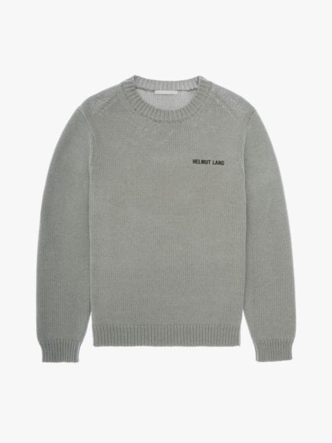 Helmut Lang REFLECTIVE PANEL SWEATER