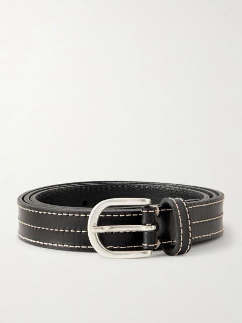mfpen Cipher 2.5cm Leather Belt Black