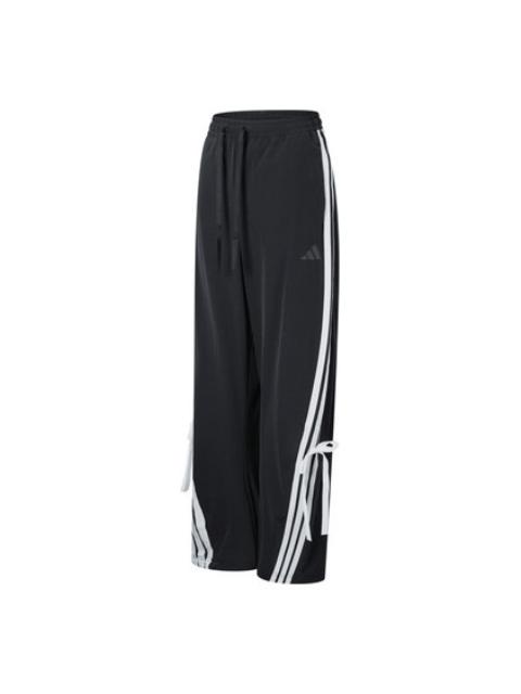 adidas (WMNS) adidas Dance Loose Pants 'Black White' JY7666