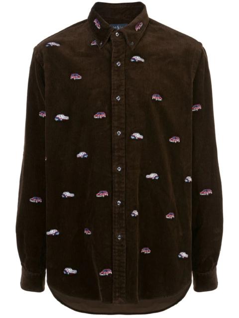 PALACE x Ralph Lauren embroidered GTI shirt