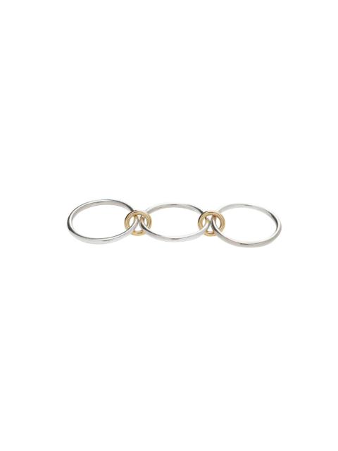 Spinelli Kilcollin Solarium 18K Yellow Gold, Sterling Siver Ring multi