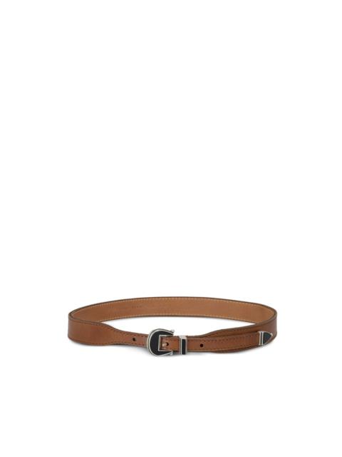 FORTELA leather buckle belt