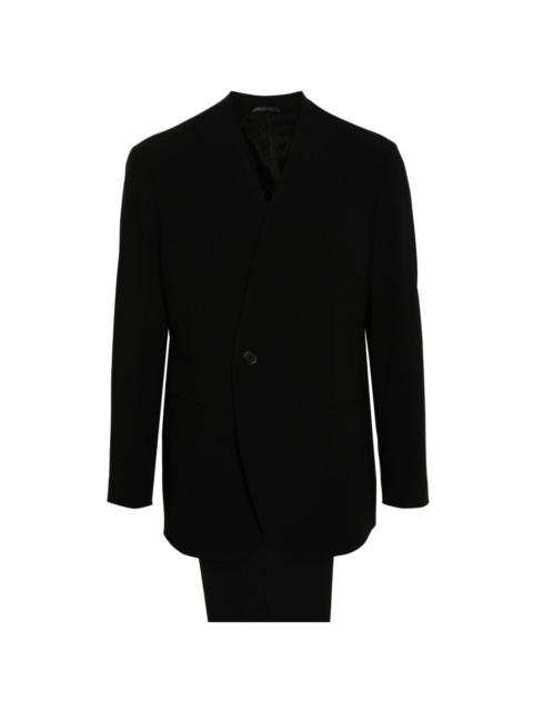 GIORGIO ARMANI single-breasted virgin wool suit