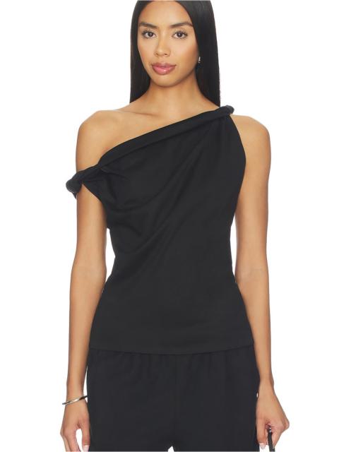 RÓHE Sculptural Cotton Silk Top