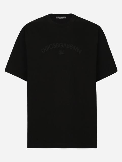 Dolce & Gabbana Cotton T-shirt with Dolce&Gabbana logo