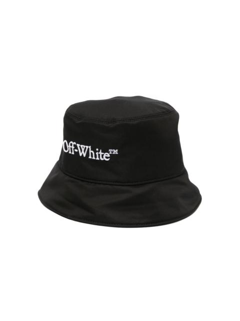 Off-White logo-embroidered bucket hat | REVERSIBLE