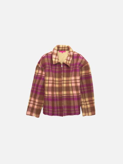 The Elder Statesman FELT CHECK WOMEN'S CITY JACKET