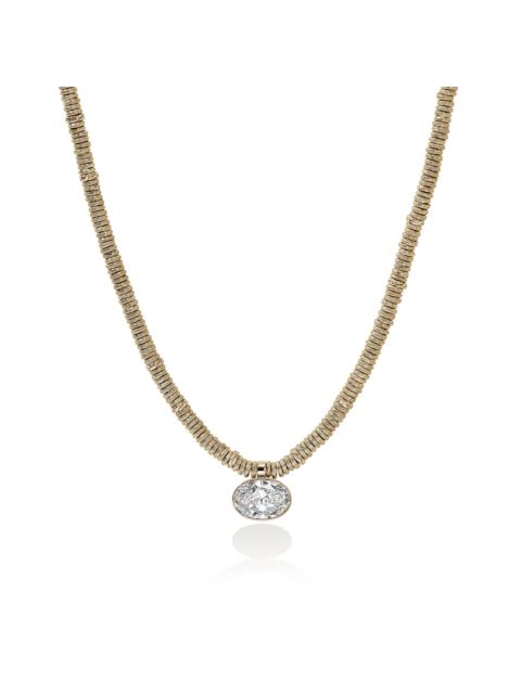 JOHN HARDY JH Lovestruck™ Heishi Pendant Necklace, Gold, Diamond, 5.0TCW
