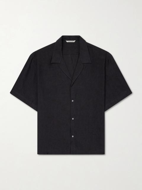 A KIND OF GUISE Samata Camp-Collar Linen Shirt